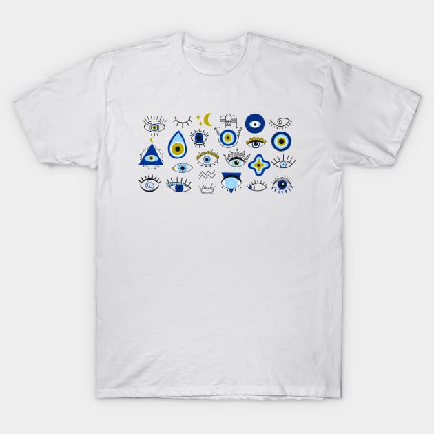 Traditional Eye Selection T-Shirt by Mako Design 